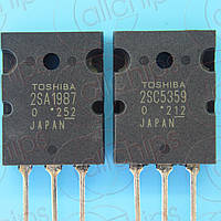 Транзисторы NPN/PNP Toshiba 2SC5359/2SA1987 TO264