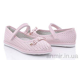 Туфлі дитячі для дівчинки літні H1757-2 (32-37) "BBT" купити гуртом на 7 км.