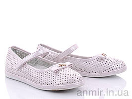 Туфлі дитячі для дівчинки літні H1756-2 (32-37) "BBT" купити гуртом на 7 км.