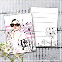Міні листівки "For you" (10 штук)