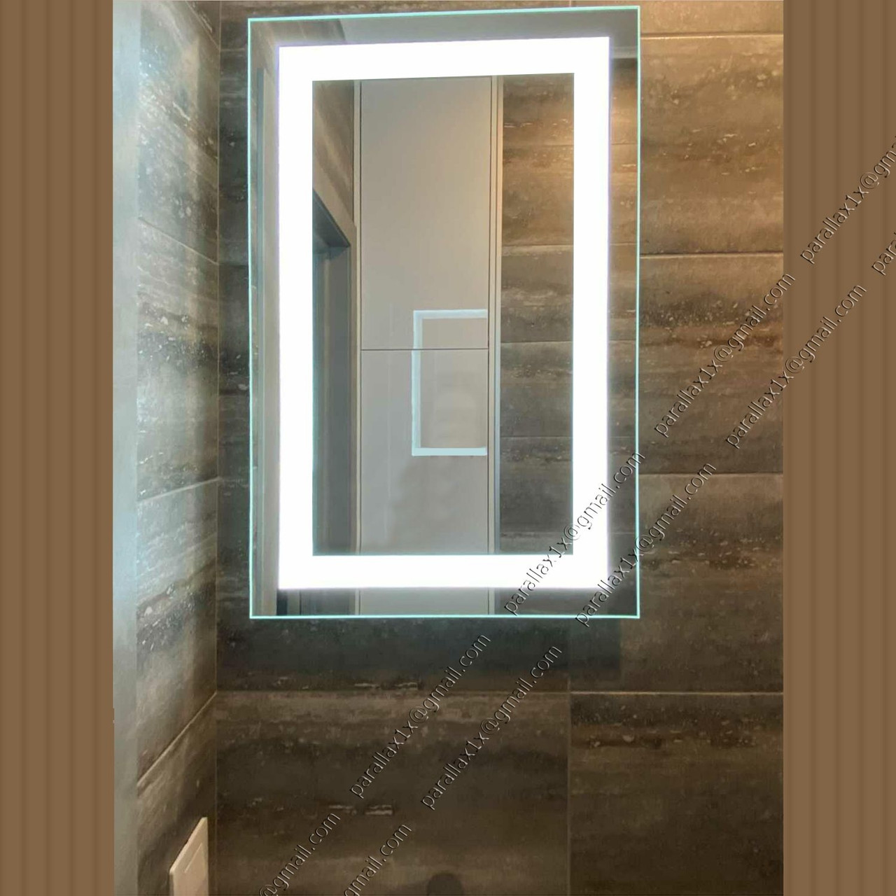 Дзеркало з LED-підсвіткою, 500х800 мм, L10