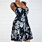 Чорний купальник плаття 68 розмір, шикарний танкіні для великих дам, фото 5