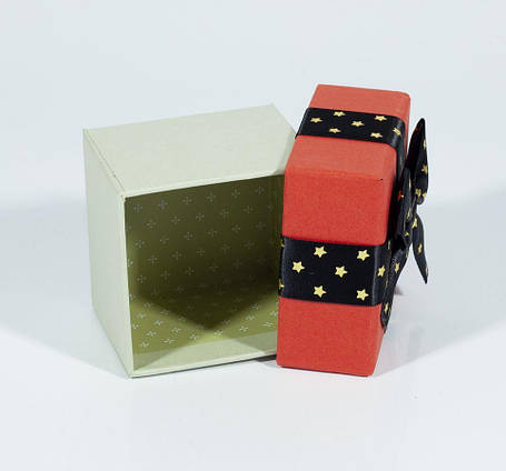 Коробки подарункові ювелірні, 8х8х6,5см, 6шт/уп, Unison, D29-18 KNZ, фото 2