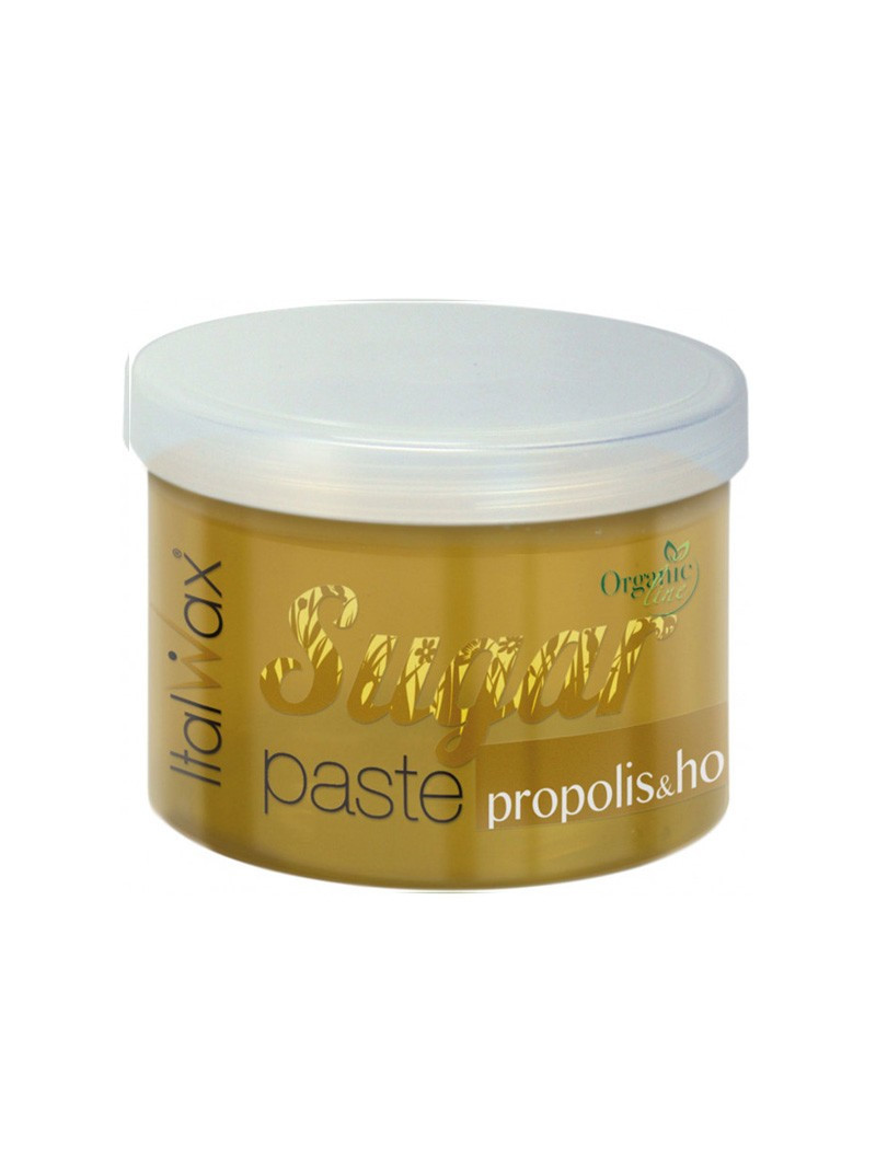 Цукрова паста в банці Italwax - Мед і Прополіс Organic line, 450 г., фото 1