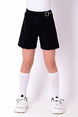 Шорти шкільні для дівчаток Тм Mevis 3698 Розміри 116- 140