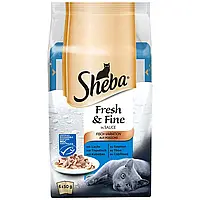 Корм Sheba Fresh & Fine Рибний мікс 6*50г (шеба)