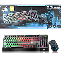 Клавиатура LED GAMING KEYBOARD+Mouse M 710