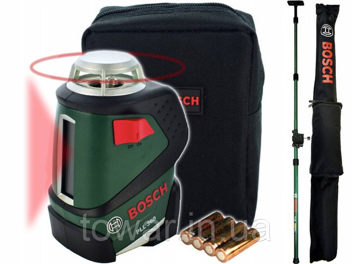 Лазерний нівелір Bosch PLL 360 + TP320 BOSCH ШТАТІВ Оригінал