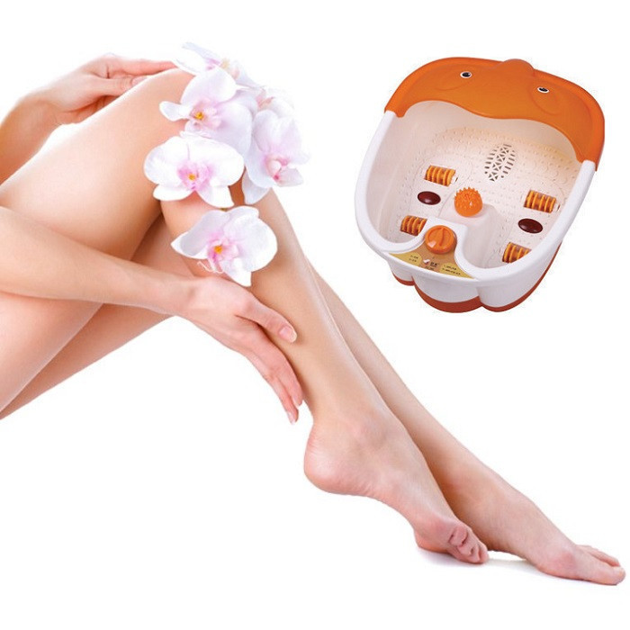 ОПТ Масажна ванночка Multifunctional Footbath, гідромасажна ванна для ніг з підігрівом і педикюром