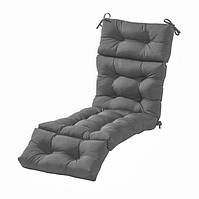 Матрац для шезлонгу графіт