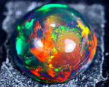 Натуральний опал 1,36 Сt.  8.8 x 8.8 x 3.6 mm, фото 4