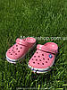 Сабо Crocs Crocband Kids Clog 34 р 20.9-21.7 см Дитячі рожеві з півонією 204537-J3 Peony Pink/Stucco, фото 8