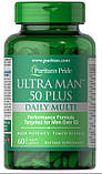 Вітаміни для чоловіків 50+ Puritan's Pride Ultra Man 50 Plus 60 таблеток, фото 6