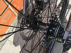 Міський дорожній велосипед Crosser XC 300 28" рама 21" перемикачі SHIMANO 3*8 гідравлічні гальма, фото 8