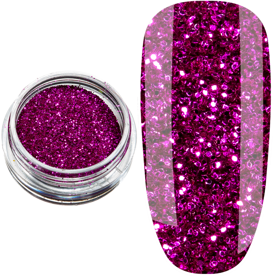 Блискітки пісок B-05, фуксія