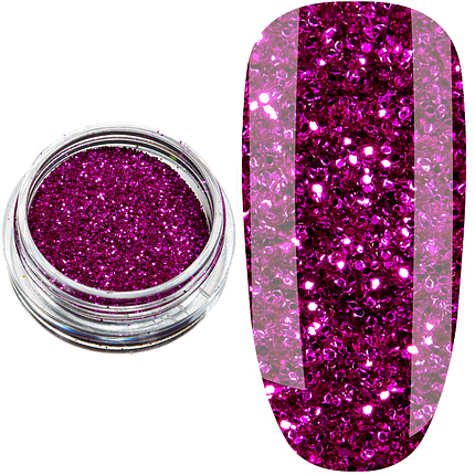 Блискітки пісок B-05, фуксія, фото 1