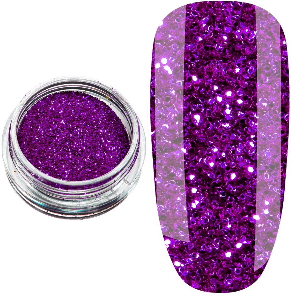 Блискітки пісок B-06, фіолетовий