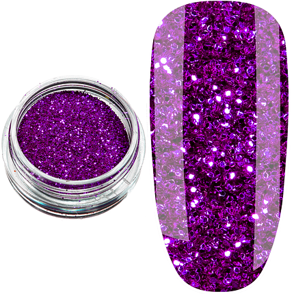 Блискітки пісок B-06, фіолетовий, фото 1