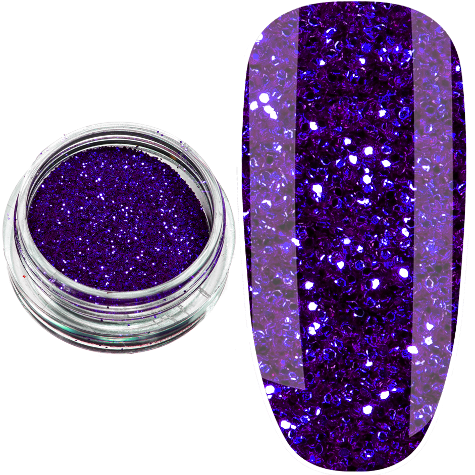 Блискітки пісок B-07, темно-фіолетовий