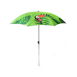 Пляжна парасолька посилена з нахилом від сонця посилена Stenson "Папуга"