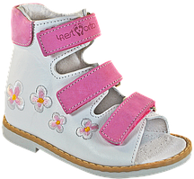 Босоніжки дитячі ортопедичні для дівчинки з високим задником Форест Орто 4Rest Orto 06-124 розмір 21-30