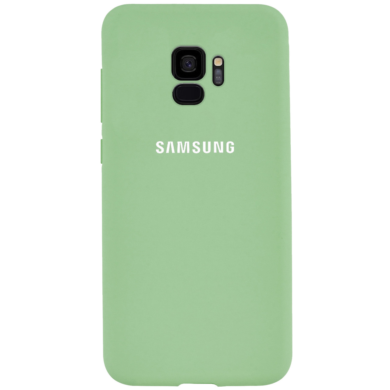 Чохол Silicone case для Samsung S9 (20) Mint м'ятний, фото 1