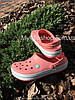 Сабо Crocs Crocband 40-41 р 25.8-26.7 см Персикові 11016-7H5-M8/W10 Melon / Ice Blue, фото 4
