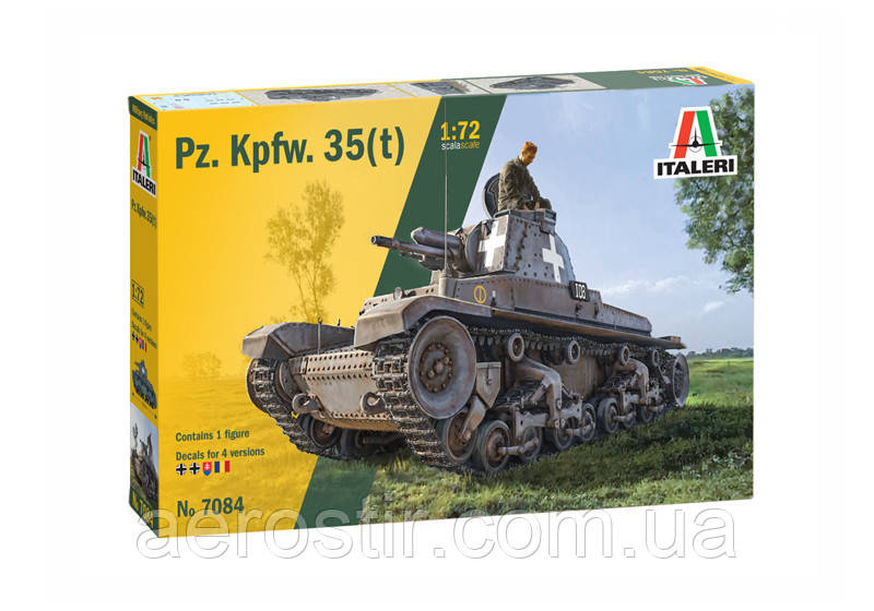 Pz.Kpfw. 35(t) 1/72 Italeri 7084, фото 1