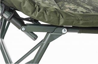 Ліжко коропова розкладачка для риболовлі Mivardi CamoCODE Flat8 навантаження 160кг M-BCHCC8, фото 4