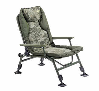 Крісло для риболовлі коропове Mivardi Chair CamoCODE Arm (M-CHCCA), навантаження до 130 кг
