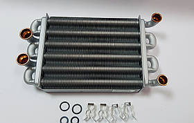 Бітермічний теплообмінник на газовий котел Ariston EGIS — AS (короткий)	65106300