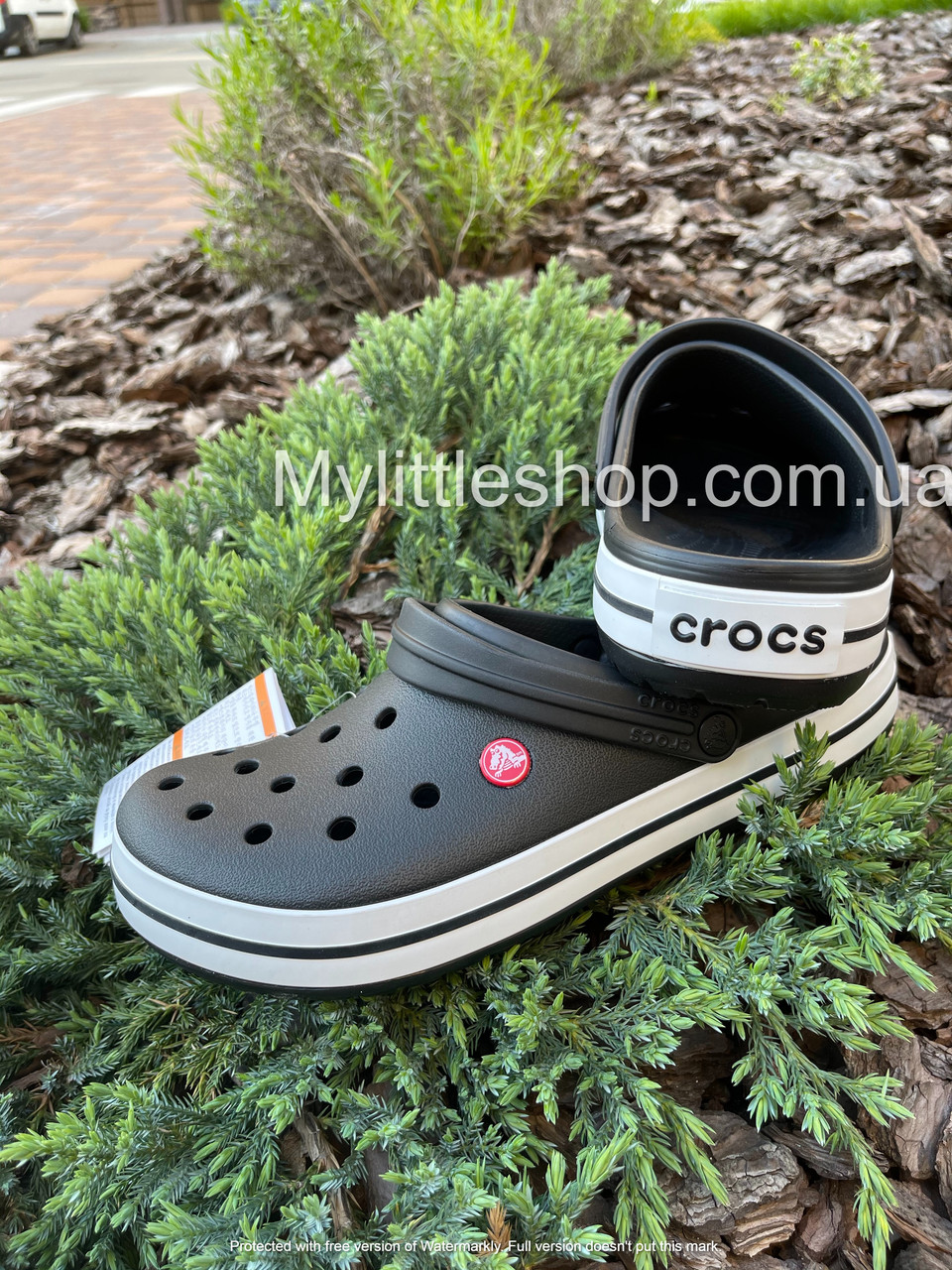 Сабо Crocs Crocband 37 р 23.2-24 см Чорні 11016-001-M5/W7 Black, фото 1