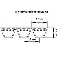 Ремень 4НВ-3750 ПРЕМИУМ Ярославський завод ГТВ