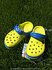 Сабо Crocs Crocband Kids Clog 24 р 13.2-14.0 см Дитячі Жовто сині 204537-C7 Peony Tennis Green Ball/Ocean, фото 2