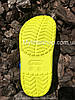 Сабо Crocs Crocband Kids Clog 24 р 13.2-14.0 см Дитячі Жовто сині 204537-C7 Peony Tennis Green Ball/Ocean, фото 10