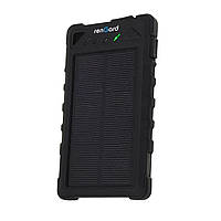 Портативная зарядка на солнечной батарее Solar Power Bank 800 мА, черная