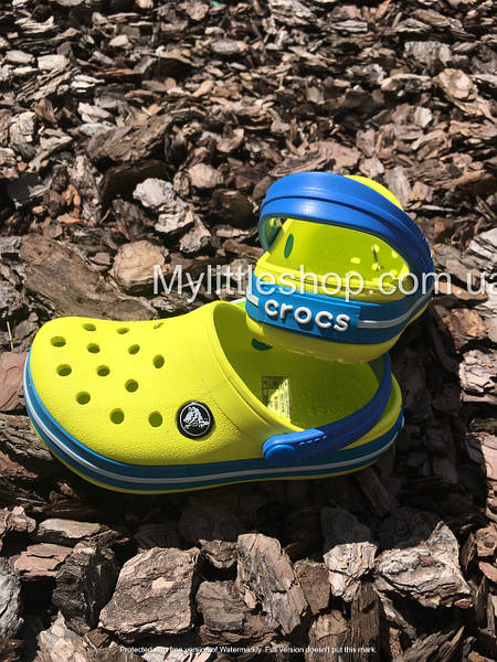 Crocs Crocband Kids Clog 26 15.0 15.7 204537 C9 Peony Tennis Green Ball Ocean My Little Shop 1394077371