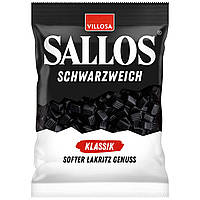 Лакрица Villosa Sallos Lakritz Schwarzweich Klassik 200g