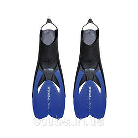 Ласти для плавання Beuchat Jetta з відкритою п'ятою, сині