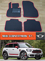 ЕВА коврики Мини Кантримен 2017-н.в. EVA резиновые ковры на Mini Countryman