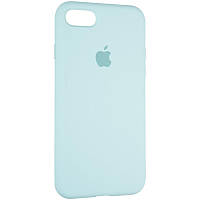 Чохол Fiji Silicone Case для Apple iPhone 8 бампер накладка Full Soft Ice Sea Blue