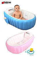 НАДУВНА ВАННОЧКА INTIME BABY BATH TUB З НАСОСОМ