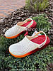 Сабо Crocs Literide Clog 37 р 23.2-24 см Білі з Помаранчевим 204592-846-M5/W7 White/Orange, фото 2