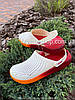 Сабо Crocs Literide Clog 37 р 23.2-24 см Білі з Помаранчевим 204592-846-M5/W7 White/Orange, фото 5