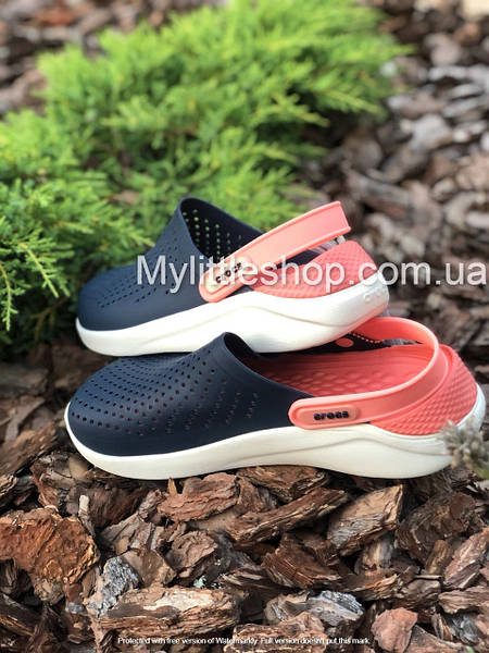 Crocs literide clearance navy melon