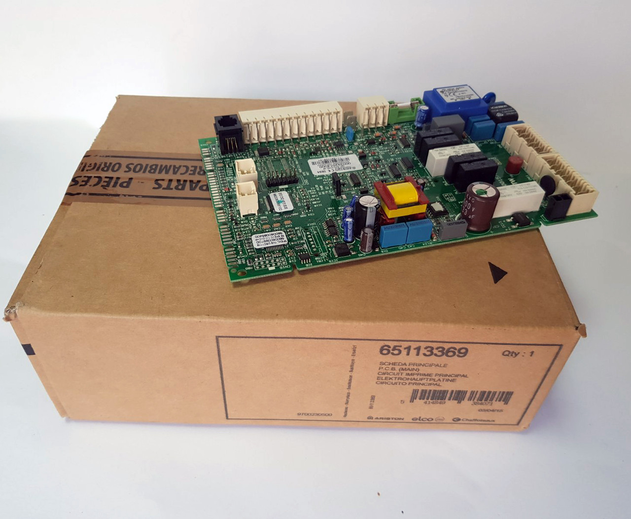 Плата управління на газовий котел Ariston Genus Premium EVO HP 65113369