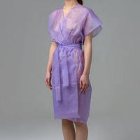 Халат кимоно без рукавов фиолетовый Doily S/M 1шт.