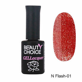 Неоновий світловідбиваючий гель-лак Beauty Choice N Flash-01, 10мл