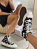 Жіночі кеди Converse Chuck Taylor All-Star 70s Hi Comme des Garcons PLAY Polka Dot Black 157250C, фото 9