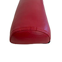 Полувалик для массажного стола из эко-кожи 60см высота 12см красный